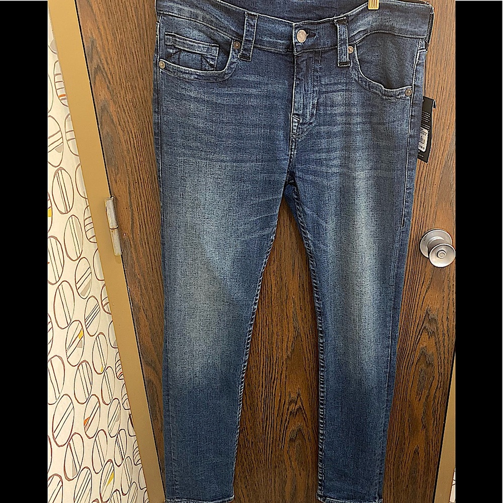 True Religion Size 32 FREE SHIPPING Relaxed Mid Rise No Flap